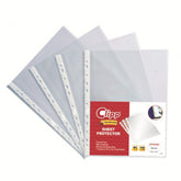 Clipp Glass Clear Pocket PP A4 - Al Masam Stationery LLC